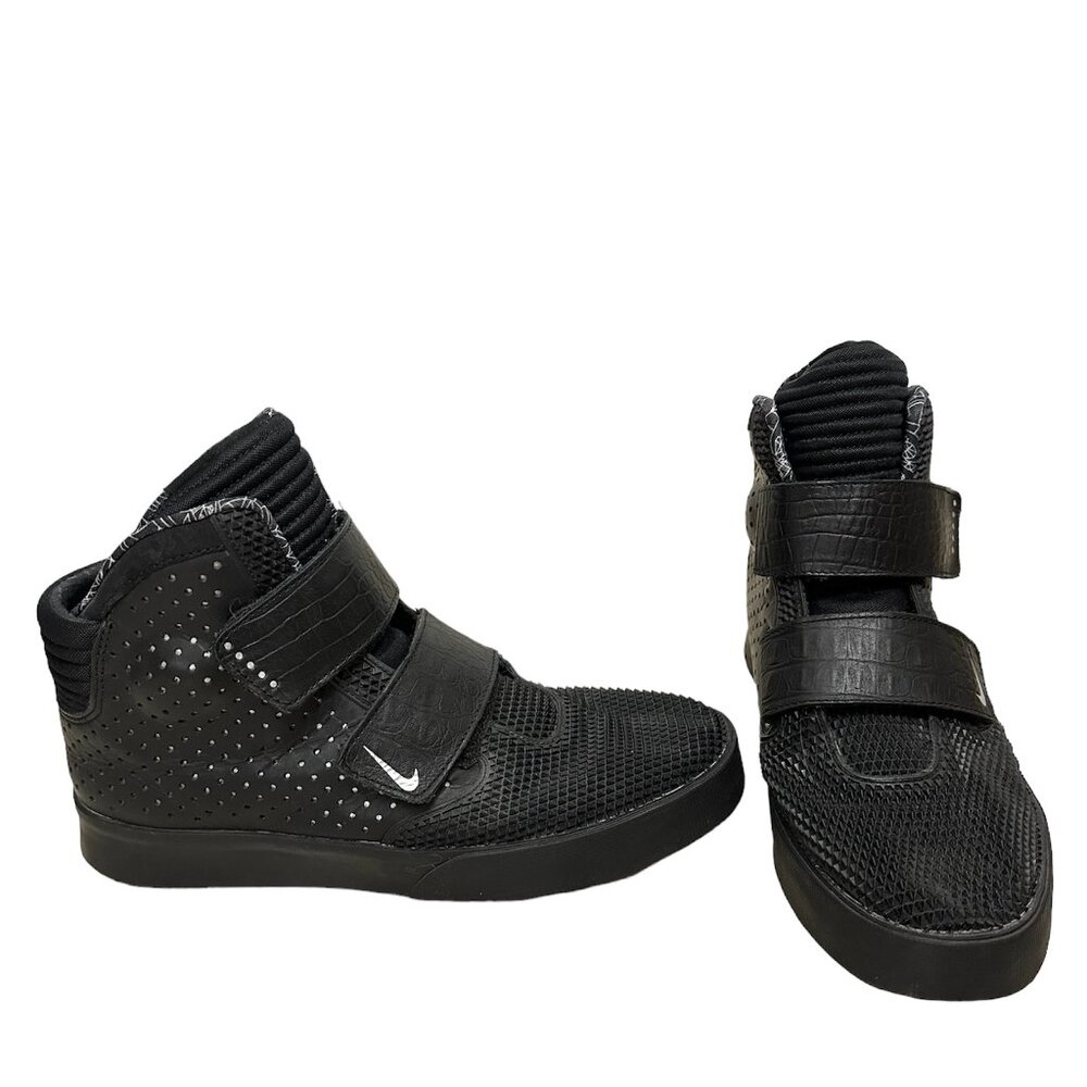 Nike Flystepper Black Shoes Men’s Size 9.5 2K3 TXT Platinum Pre-owned